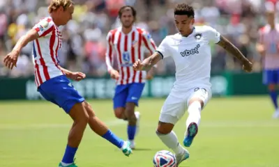 Botafogo perde para o Atlético de Madrid, mas avança no “grupo da morte”