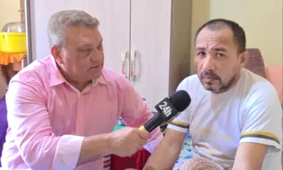 Acreano tem as duas pernas amputadas e implora por próteses para voltar a trabalhar