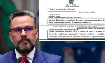 Alan Rick cobra revisão de taxas abusivas para estudantes brasileiros na Bolívia