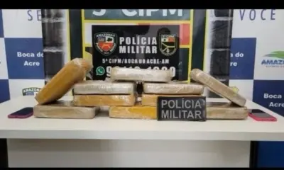 Duas mulheres são presas com 9 kg de drogas na BR-317, em Boca do Acre