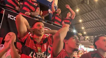 Gol de pênalti leva flamenguistas à loucura em Rio Branco
