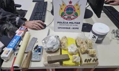 Após denúncia anônima, homem é preso por tráfico de drogas no Tancredo Neves