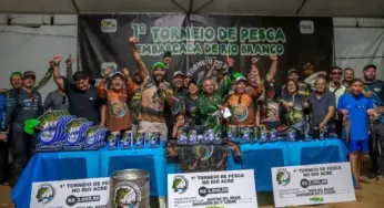 Com Jaú de mais de 6kg, equipe Gavião vence primeiro torneio de pesca em Rio Branco