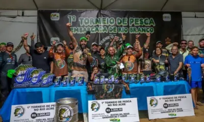 Com Jaú de mais de 6kg, equipe Gavião vence primeiro torneio de pesca em Rio Branco
