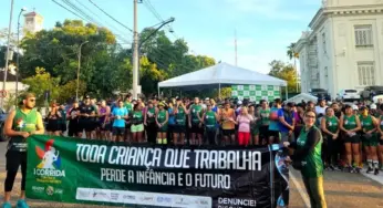 Mais de 700 pessoas participam da 1ª Corrida contra o Trabalho Infantil