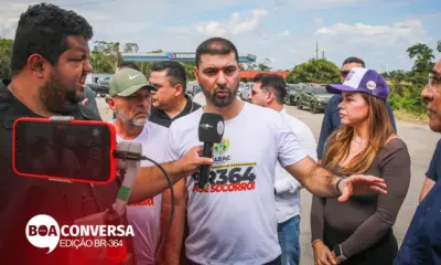 Nicolau Júnior defende continuidade do uso do macadame na BR-364