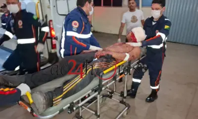 Homem é ferido com garrafadas durante briga em bar no Manoel Julião