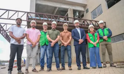 Gladson acompanha avanço as obras da nova maternidade de Rio Branco