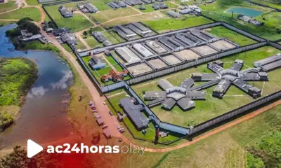 Detentos fogem do presídio de segurança máxima Francisco de Oliveira Conde