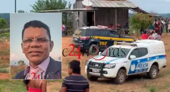 “Pastor” foragido da justiça mata ex-esposa a golpes de terçado na frente do filho autista