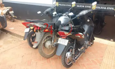 Polícia desarticula esquema de receptação de motos roubadas em Brasiléia