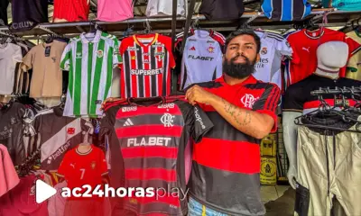 Comerciantes falam da expectativa de vendas de camisas do Mundial de Clubes