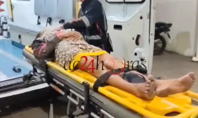 Mulher é atropelada por moto no bairro Santa Quitéria, em Rio Branco