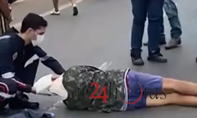 Idoso de 82 anos é atropelado ao tentar atravessar avenida em Rio Branco