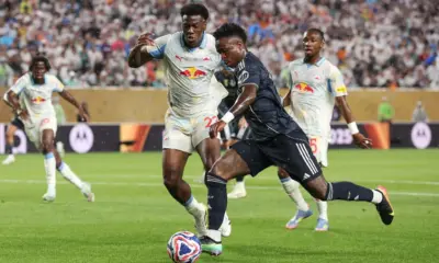 Mundial: Vini Jr. desencanta, Real Madrid vence o Salzburg e vai às oitavas
