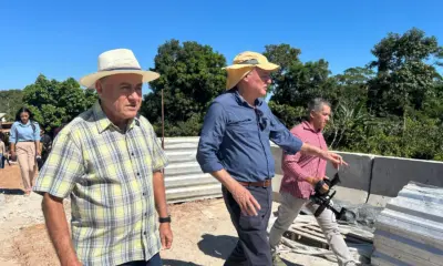 Ponte do Igarapé Redenção deve ser concluída em até 60 dias, diz Bocalom