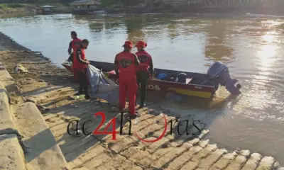 Corpo de homem que se afogou enquanto pescava é encontrado no Rio Acre