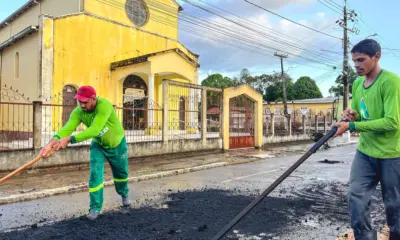Brasileia reforça “Operação Tapa-Buracos” com 400 toneladas de asfalto