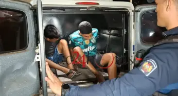 Dupla é presa com armas, munições e colete da Polícia Federal na Cidade do Povo