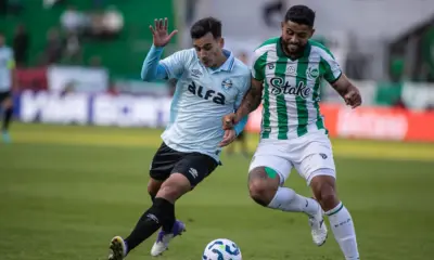 Grêmio marca dois e vence o Juventude fora de casa no Brasileirão