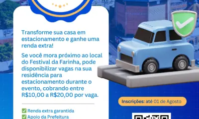 Prefeitura de Cruzeiro do Sul inicia inscrições para o programa “Estacionamento Criativo”