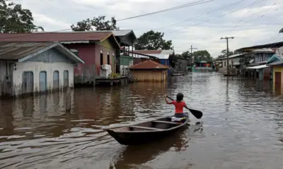 Cheias no Amazonas deixam 40 municípios em estado de emergência