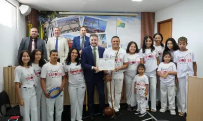 Felipe Tchê reforça importância do projeto “Brincar Capoeira”