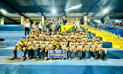 Acreanos conquistam títulos na maior competição de futebol de base do Norte