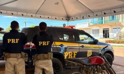 Motocicleta com sinais de adulteração é apreendida na BR-364, no Acre