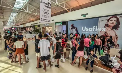 Ponto de troca de alimentos por ingressos para ExpoAcre em Rio Branco funciona até 22h neste sábado (19)