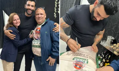 Na ExpoAcre Juruá, Gusttavo Lima se compromete a pagar cirurgia do menino Bruno