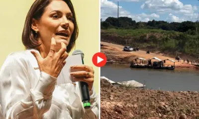 Michelle Bolsonaro critica abandono de estudantes entre Rodrigues Alves e Cruzeiro do Sul