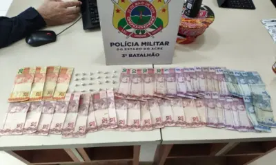 Homem é preso com drogas e dinheiro no bairro Vitória