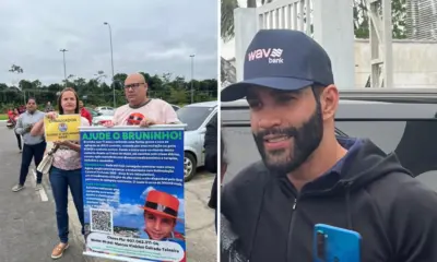 Gusttavo Lima desembarca em Cruzeiro do Sul e vai ajudar família do Acre