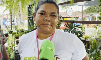 Expositora tem mais de 200 espécies no estande Renascer Flores
