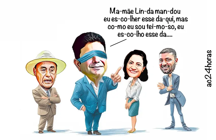 Agora é na sorte