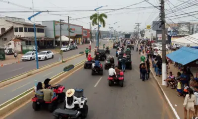 Cavalgada tem percurso definido para cavaleiros, jipes e quadriciclos