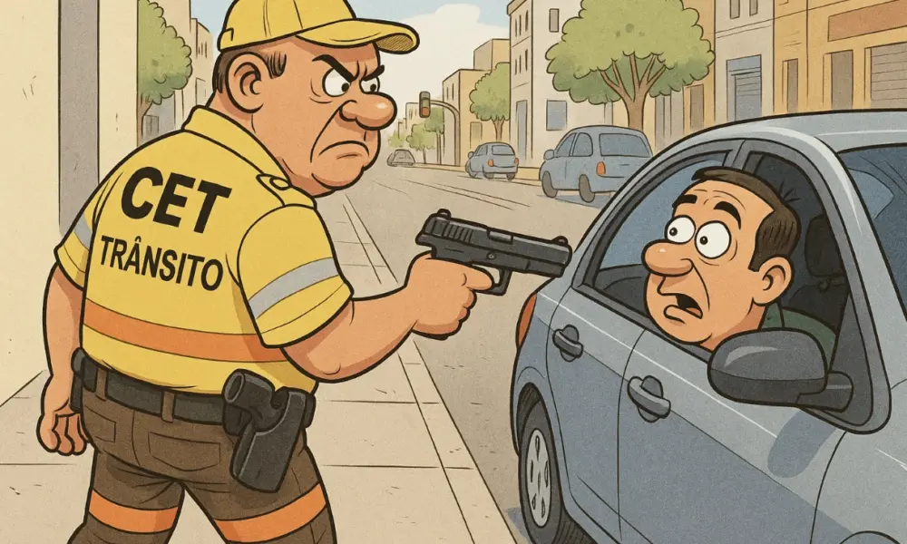 Cuidado com o guarda da esquina