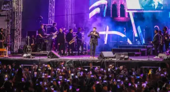 Gusttavo Lima canta para 50 mil pessoas na Expoacre Juruá, em Cruzeiro do Sul