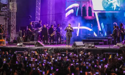 Gusttavo Lima canta para 50 mil pessoas na Expoacre Juruá, em Cruzeiro do Sul