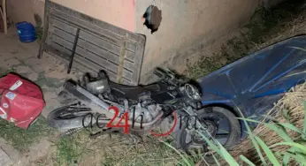 Entregador fica em estado grave ao ser atingido por Jeep; condutor estaria embriagado