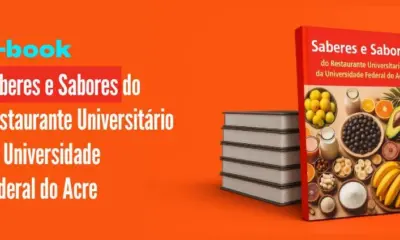 E-book do Restaurante da Ufac reúne receitas típicas e promove alimentação saudável