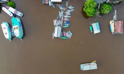 Cheia no Amazonas já afeta 42 municípios e mais de 535 mil pessoas