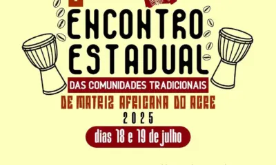 Encontro Estadual das Comunidades Tradicionais de Matriz Africana do Acre promove dois dias de diálogo, cultura e resistência em Rio Branco