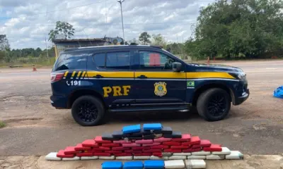 Casal do Acre é preso com 60 tabletes de maconha na BR-364, em Porto Velho