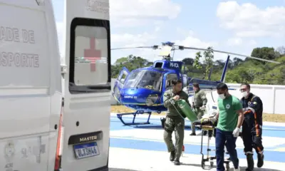 Samu e Ciopaer realizam resgate aéreo de paciente com traumatismo em Porto Walter