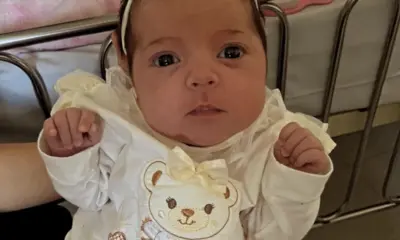 Bebê vítima de queimaduras em maternidade pode receber alta na próxima semana