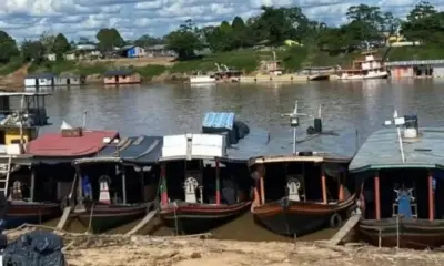 Queda no nível do Rio Juruá compromete navegação em Cruzeiro do Sul