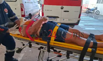 Mulher fica ferida ao ser atropelada no centro de Rio Branco