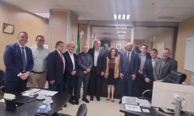 Bocalom e equipe estão em Brasília buscando avanços para o saneamento nos municípios